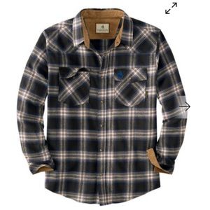 Legendary Whitetails Men’s Western Flannel Shirt